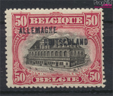 Belgische Post Rheinland 10A Mit Falz 1919 Albert I. (9910577 - Ocupación Alemana