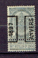 Préo - Voorafgestempelde Zegels 89A - Anvers 1897 Timbre N°53 - Roller Precancels 1894-99