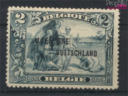 Belgische Post Rheinland 12II A Mit Falz 1919 Albert I. (9910579 - Deutsche Besatzung