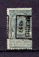 Préo - Voorafgestempelde Zegels 92B - Bruxelles 1897 Timbre N°53 - Rollo De Sellos 1894-99