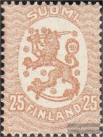 Finland 77A Unmounted Mint / Never Hinged 1917 Clear Brands: Crest - Nuevos