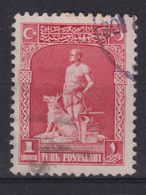 1926 Türkei,  Mi:TR 845°, Yt:TR 697°, Schmied Und Hund, Bozcourt - Gebruikt