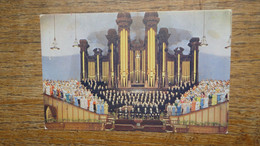 états-unis , Utah , Salt Lake City , " Mormon " Tabernacle Choir And Organ , Temple Square - Salt Lake City