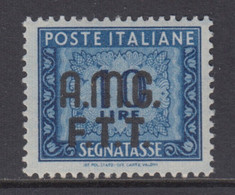 Trieste Zona A - AMG-FTT - Segnatasse N.12  - Cat. 250 Euro  Linguellato - MH* - Postage Due