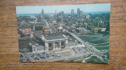 états-unis , Kansas City - Missouri , Union Station And Sky Line , As Seen From Atop The Liberty Memorial Monument - Kansas City – Missouri