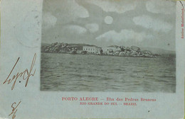 Ac1545 - BRAZIL - VINTAGE POSTCARD  - Porto Alegre - 1901 - Porto Alegre