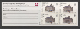 Hong Kong  1985  Edifices Historiques  Carnet 10 X 1d30 ***  MNH - Cuadernillos