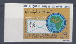 MAURITANIE - NON DENTELE - Yvert N° PA 116 - UNION POSTALE AFRICAINE - NEUF SANS CHARNIERE - Mauritania (1960-...)