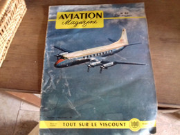 55 //   AVIATION MAGAZINE   N°  80   1953   "TOUT SUR LE VISCOUNT" - Aviazione