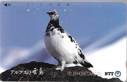 CARTE-MAGNETIQUE-JAPON-1987-BUZARD-TBE - Águilas & Aves De Presa