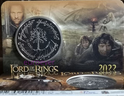 2.5 Euro Gedenkmünze 2022 Malta - Der Herr Der Ringe / Lord Of Rings - BU Coincard - Malte