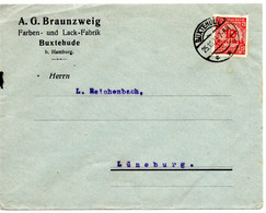 56123 - Deutsches Reich - 1923 - 10Mio.M EF A Bf BUXTEHUDE -> Lueneburg - Storia Postale