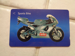 Singapore Phonecard - Motorbikes