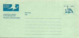 Ciskei - Postal Stationery Aerogramme :  Blue Crane  -  Grus Paradisea - Kranichvögel