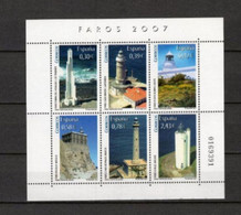 ZIBELINE ESPAGNE ESPANA SPAIN  XX MNH  PHARE FARO LIGHTHOUSE 2007 - Vrac (max 999 Timbres)