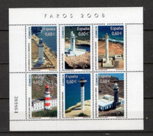 ZIBELINE ESPAGNE ESPANA SPAIN  XX MNH  PHARE FARO LIGHTHOUSE 2008 - Vrac (max 999 Timbres)