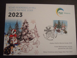 LUXEMBOURG 2022 CHRISTMAS MAXIMUM CARD / GREETING CARD  (10412.NVT) - Usados