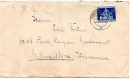 56272 - Deutsches Reich - 1936 - 25Pfg Gemeindekongress EF A Bf KOENIGSBERG -> Milwaukee, WI (USA) - Storia Postale