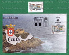 2020 SPAIN Espagne - CEUTA 1v MNH ** + FDC - Minaret Of Muley El Mehdi Mosque In Alphabet C, Islam, Islamic Architecture - Mezquitas Y Sinagogas