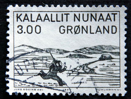 Greenland 1980 Woodcut By Aron From Kangeq   MiNr.124 ( Lot E 2258 ) - Oblitérés