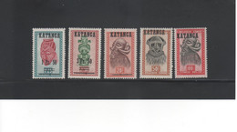 CONGO - KATANGA - 1960 - ZEGELS VAN BELGISCH CONGO MET OPDRUK - Nuevos