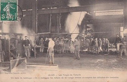 ALAIS                                        LES FORGES DE TAMARIS.   UN TRAIN DE LAMINAGE - Alès