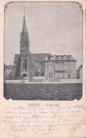 Knokke - Knocke - Heist - L'Eglise - Brasserie St Georges - Circulé En 1901 - BE - Knokke