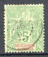 SENEGAMBIE Et NIGER > Yvert Ø N° 4 < Oblitéré - Ø Used - Used Stamps