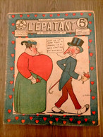 L'épatant N° 160    Les Pieds Nickeles  Couverture  Louis FORTON  27/04/1911 - Pieds Nickelés, Les