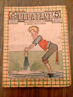 L'épatant N° 158   Les Pieds Nickeles  Couverture  PICCOLO MARCEL ARNAC  Louis FORTON  13/04/1911 - Pieds Nickelés, Les