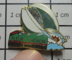 510a Pin's Pins / Beau Et Rare /  SPORTS / VOILE VOILIER BATEAU  FLEURY MICHON TOUR DU MONDE 92 - Vela