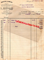 87- LIMOGES- FACTURE BONNETERIE LAYETTE E. DESPROGES-52 COURS GAY LUSSAC-MME CHENERAILLES CHATELUS LE MARCHEIX-1931 - Textile & Vestimentaire