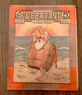 L'épatant N° 124  Les Pieds Nickeles  Couverture MARCEL ARNAC  PICCOLO Louis FORTON  18/08/1910 - Pieds Nickelés, Les