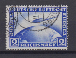 Deutsches Reich 423 Flugpostmarken Garf Zeppelin 2 Mark Gestempelt  - Altri & Non Classificati