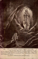 LOURDES  ( HAUTES PYRENEES )     APPARITION DE LA VIERGE - Vergine Maria E Madonne