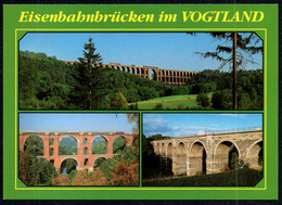G0934 - TOP Eisenbahn Brücke Vogtland Viadukt - Bild Und Heimat Reichenbach Qualitätskarte - Vogtland