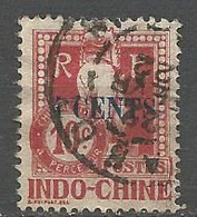 INDOCHINE TAXE N° 21 OBL - Postage Due