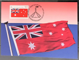 Australia/Australie: Intero, Stationeri, Entier, Bandiera, Flag, Drapeau - Covers