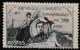 FRANCE - ETIQUETTE DE POSTE AERIENNE GUYNEMER NEUF* TRACE CHARNIERE COTE 20 EUR - Altri & Non Classificati