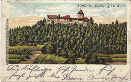 Hohenklingen - Stein-a.-Rh Stempel Schloss Dampfboot 1902 Selten - SH Schaffhausen