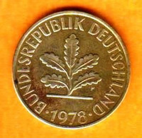 Allemagne - 10 Pfennig - 1978 J - 10 Pfennig