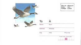 Canada - Mint Postal Stationery "change Of Address " - Canada Goose - Branta Canadensis - Koekoeken En Toerako's