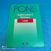 PONS - English Learner's Dictionary - Cobuild - Libros De Enseñanza