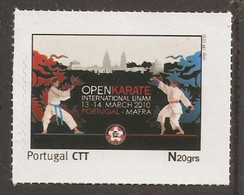 Portugal Timbre Personnalisé Karaté Open Karate International UNAM 2010 Personalized Stamp - Ohne Zuordnung