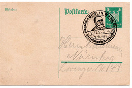 56301 - Deutsches Reich - 1924 - 5Pfg Adler GAKte SoStpl BERLIN - BERLINER BRIEFMARKEN-AUSSTELLUNG -> Nuernberg - Esposizioni Filateliche