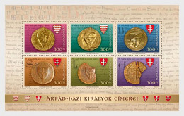 Hongarije / Hungary - Postfris / MNH - Sheet Wapenschilden 2022 - Unused Stamps