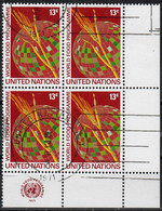 1971 World Food Programme Block Of 4 Lrc Sc 218 / YT 211 / Mi 234 Used / Oblitéré / Gestempelt [zro] - Gebruikt