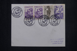 COMORES - Enveloppe De Dzaoudzi Pour La France En 1958  - L 136424 - Lettres & Documents