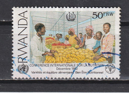 Timbre Oblitéré Du Rwanda De 1962 N°1316b - Gebruikt