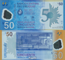 Uruguay Pick-Nr: 100 Bankfrisch 2017 50 Pesos - Uruguay